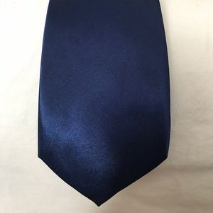 Shiny Blue Handmade Dan Smith Tie